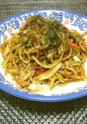 ガーリックオイルDE焼きそば-レシピのメイン写真