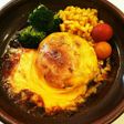 市販ハンバーグを二種のチーズで美味しく!