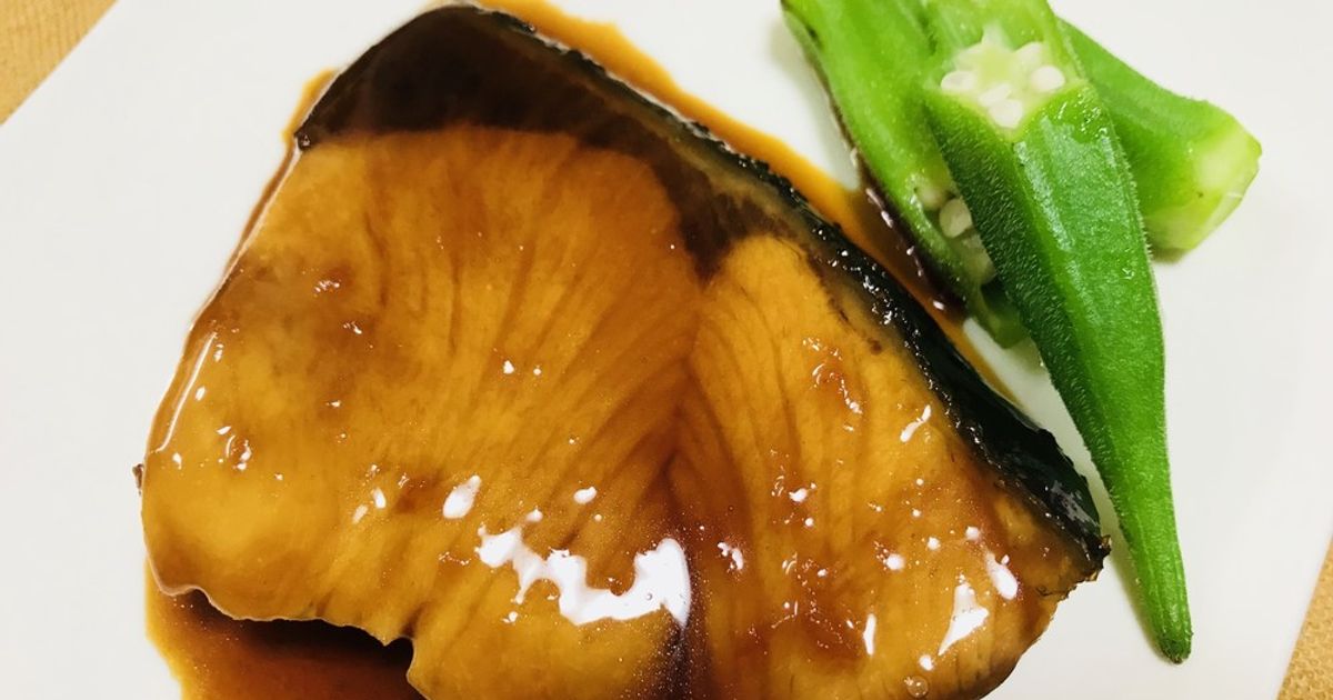 ☆ぶりの照り焼き様☆ 鰤を照り焼きにしようかと準備していて、ふと思いついて生姜焼き