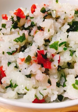 簡単☆美味しい☆梅わかめご飯-レシピのメイン写真