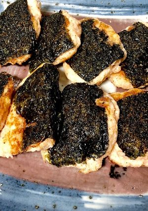 とろろ芋の明太子磯辺焼-レシピのメイン写真