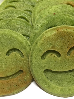 簡単☆ほうれん草の米粉パンケーキ-レシピのメイン写真