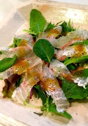 真鯛のカルパッチョ-レシピのメイン写真