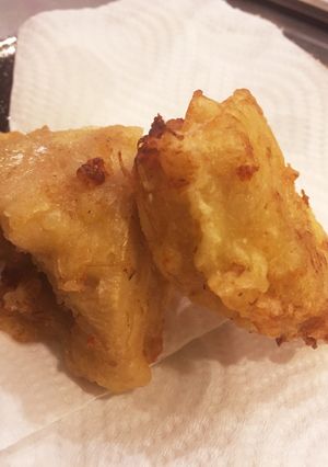 甘辛たけのこ煮物の天ぷら-レシピのメイン写真