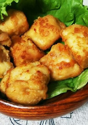 認知症予防！鶏むね肉のやわらか唐揚げ！-レシピのメイン写真