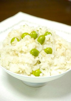 レンジで簡単！混ぜるだけ☆豆ご飯-レシピのメイン写真