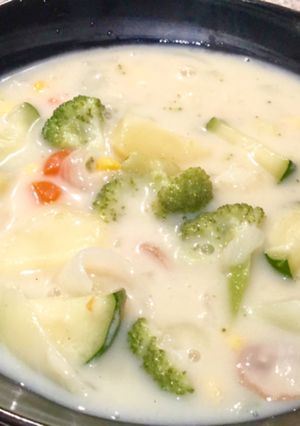 野菜たっぷり クリームシチュー-レシピのメイン写真