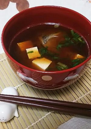 生姜の魔法♪お魚でお味噌汁-レシピのメイン写真