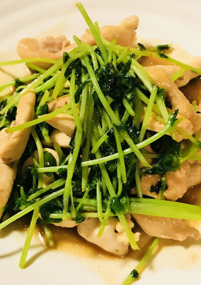 簡単☆鶏肉と豆苗のオイスターソース炒め-レシピのメイン写真
