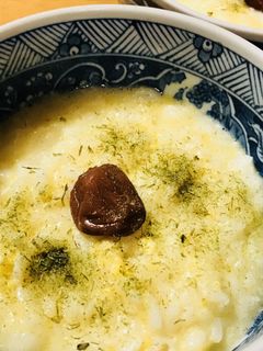 かんたんおかゆ●しょうが風味のたまご粥-レシピのメイン写真