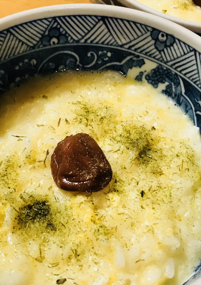 かんたんおかゆ●しょうが風味のたまご粥-レシピのメイン写真