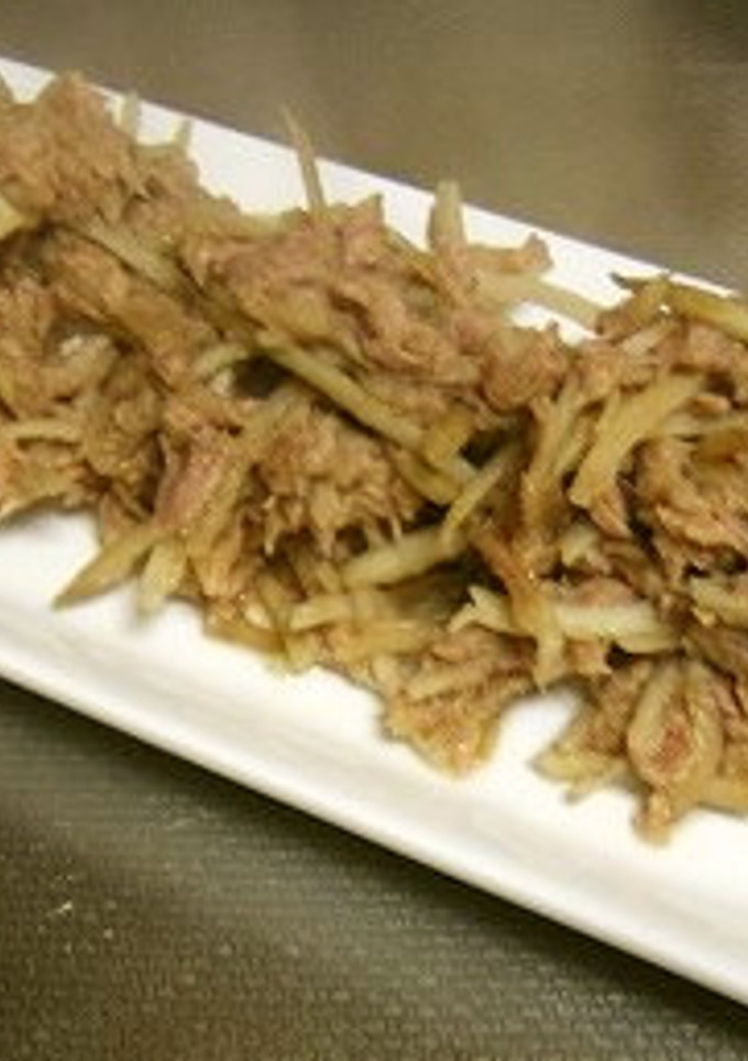 ささがき牛蒡とシーチキンの炒めもの！-レシピのメイン写真