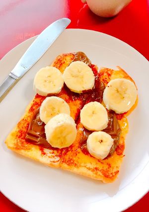 卵黄で作るチョコバナナフレンチトースト-レシピのメイン写真