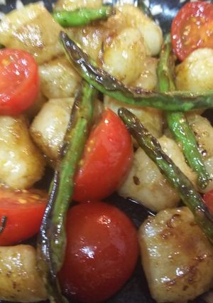 定番モツ・牛ホルモンとトマトの炒め-レシピのメイン写真