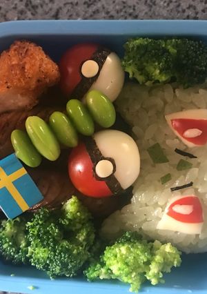 ポケモン フシギダネキャラ弁-レシピのメイン写真