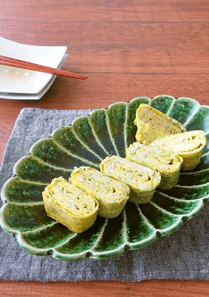 青のりとしらすの卵焼き☆お弁当にも♪-レシピのメイン写真