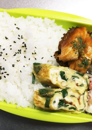 旦那弁当93♥節約激安弁当！w-レシピのメイン写真