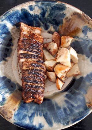 オーブンにお任せ！豚肉ロースのグリル-レシピのメイン写真