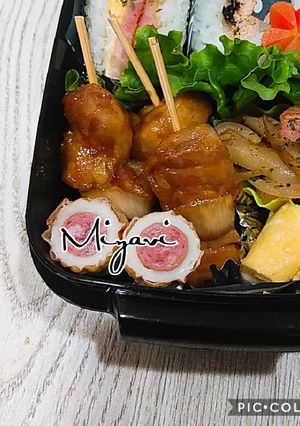 お弁当に✡﻿ミニ焼き鳥♡-レシピのメイン写真