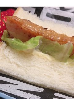 マヨとレモンだけで美味しいベーコンサンド-レシピのメイン写真
