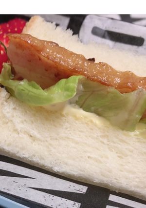 マヨとレモンだけで美味しいベーコンサンド-レシピのメイン写真