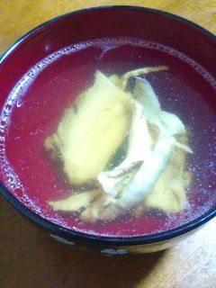 あまごのお吸い物-レシピのメイン写真