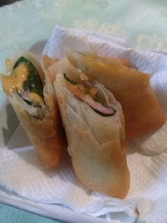 ハムチーズとポテサラ春巻き-レシピのメイン写真