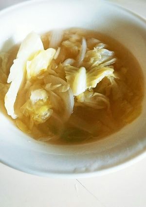 簡単☆玉葱とキャベツの中華スープ-レシピのメイン写真