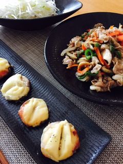 しいたけチーズ焼き-レシピのメイン写真