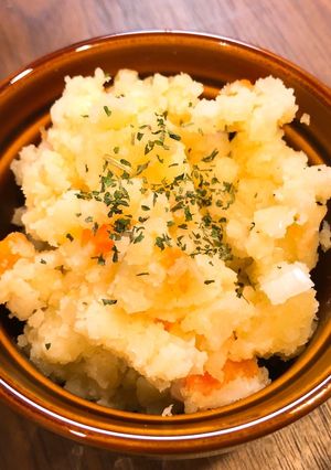 【ヘルシー】医学生のマヨ無し和風ポテサラ-レシピのメイン写真