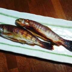 A picture of あまごの味噌漬け.