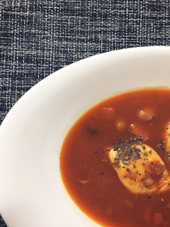 チキン煮込み ミネストローネ 缶詰-レシピのメイン写真