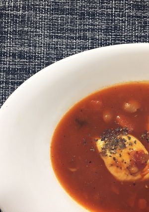 チキン煮込み ミネストローネ 缶詰-レシピのメイン写真