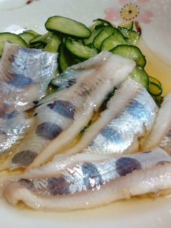 あまごの酢の物-レシピのメイン写真