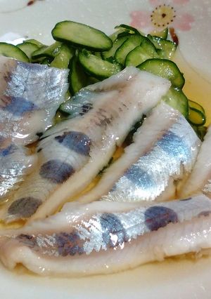 あまごの酢の物-レシピのメイン写真