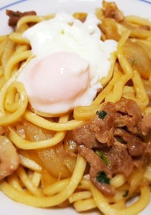 すき焼き風うどん-レシピのメイン写真