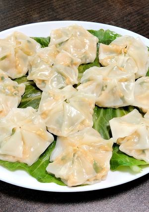 豆腐とキャベツの韓国風蒸し餃子-レシピのメイン写真