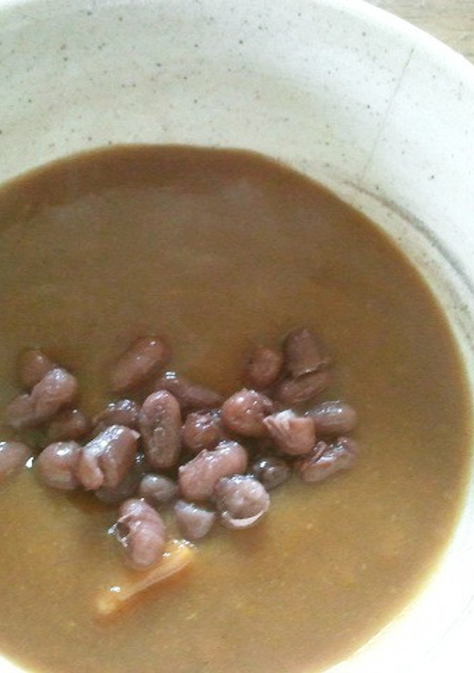 小豆と煮物のカレー風-レシピのメイン写真