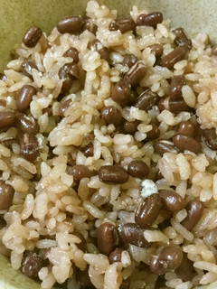 炊飯器で簡単✨もち米無し小豆たっぷり赤飯-レシピのメイン写真