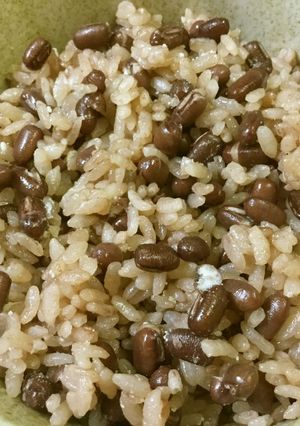 炊飯器で簡単✨もち米無し小豆たっぷり赤飯-レシピのメイン写真