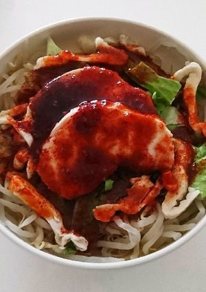 ふるる冷麺で簡単サラダ冷麺-レシピのメイン写真