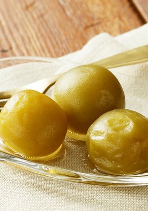 青梅(500g)のシロップ煮-レシピのメイン写真