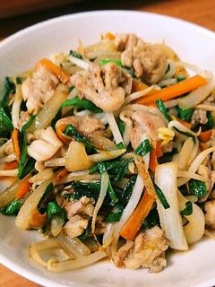 牛アカセン野菜炒め-レシピのメイン写真
