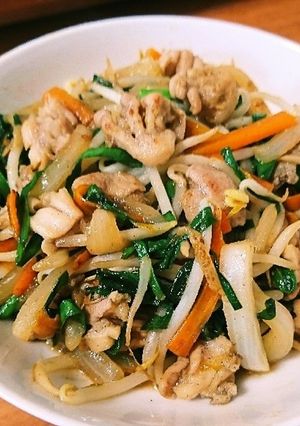 牛アカセン野菜炒め-レシピのメイン写真