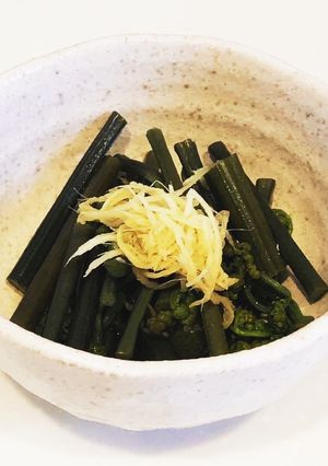 わらびのお浸し-レシピのメイン写真