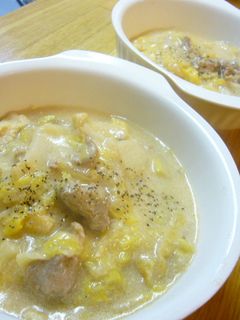 白菜のクリーム煮~塩辛風味-レシピのメイン写真