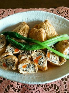 油揚げの袋煮(信田煮)-レシピのメイン写真
