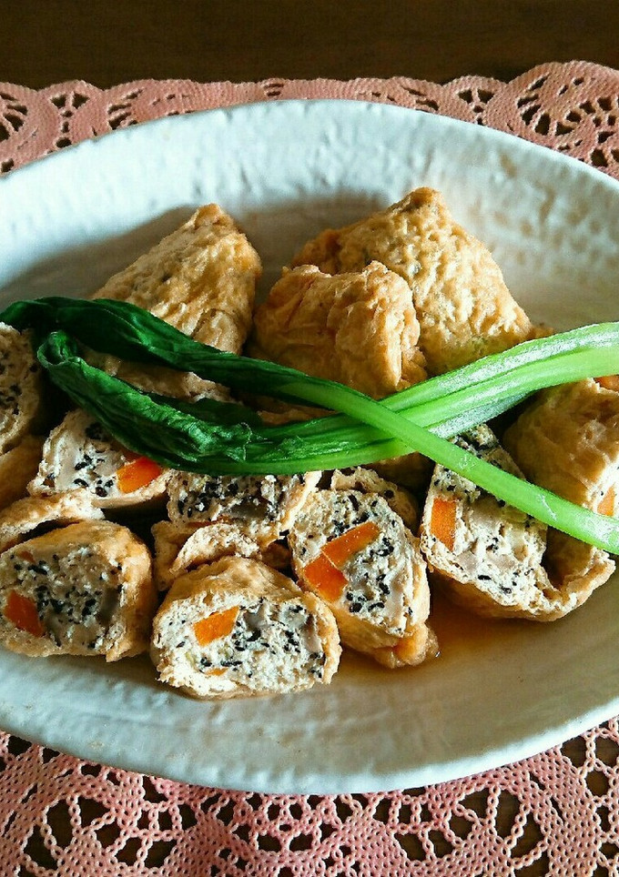 油揚げの袋煮(信田煮)-レシピのメイン写真