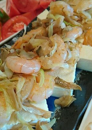 海老やっこザーサイ-レシピのメイン写真
