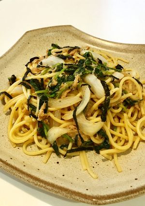 簡単!早い!めんつゆ和風パスタ-レシピのメイン写真